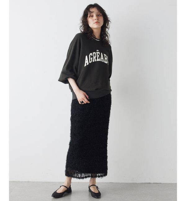 THE PAUSE「【THE PAUSE】ロゴスウェットプルオーバー」|Tシャツ・カットソー|