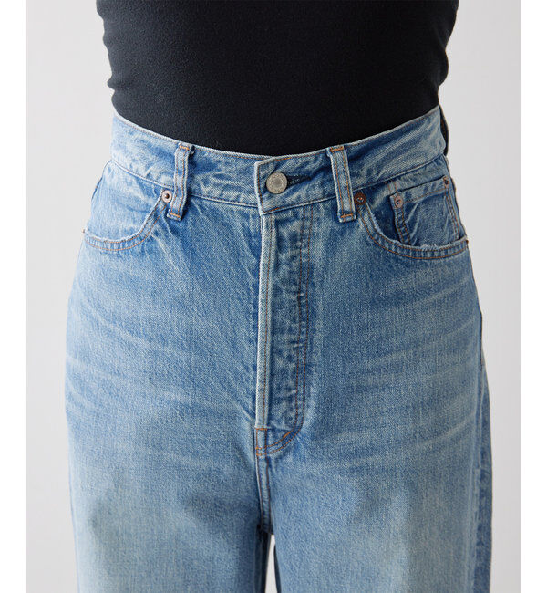  「ワイドフレアデニムパンツ」|チノ|