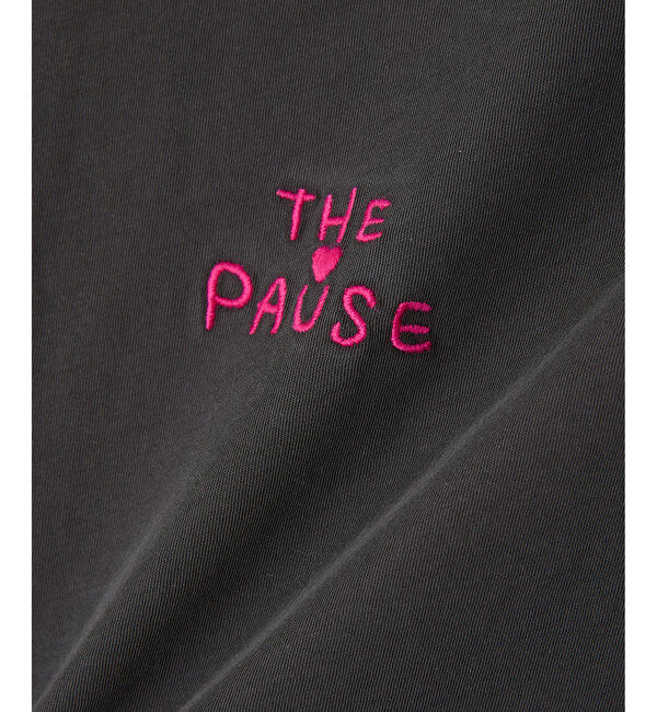 THE PAUSE「【THE PAUSE】THE PAUSE刺繍Tシャツ」|Tシャツ・カットソー|