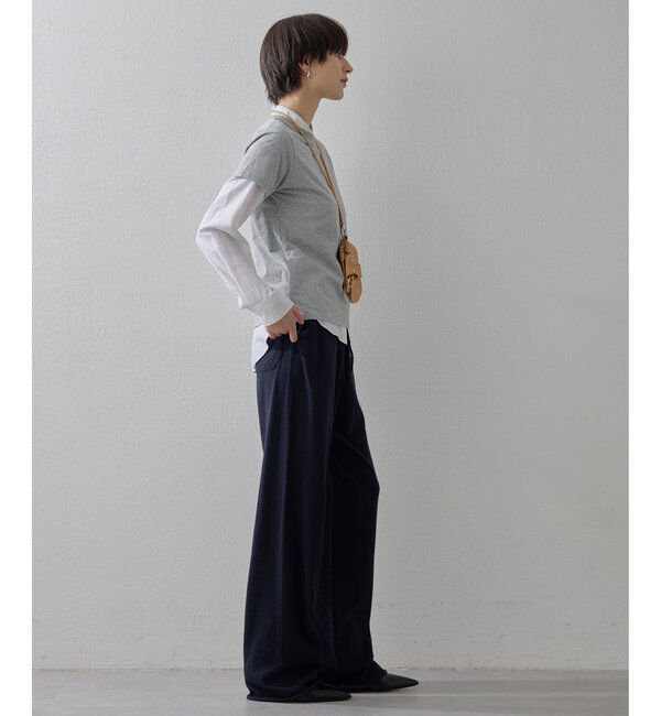 THE PAUSE「【THE PAUSE】THE PAUSE刺繍Tシャツ」|Tシャツ・カットソー|