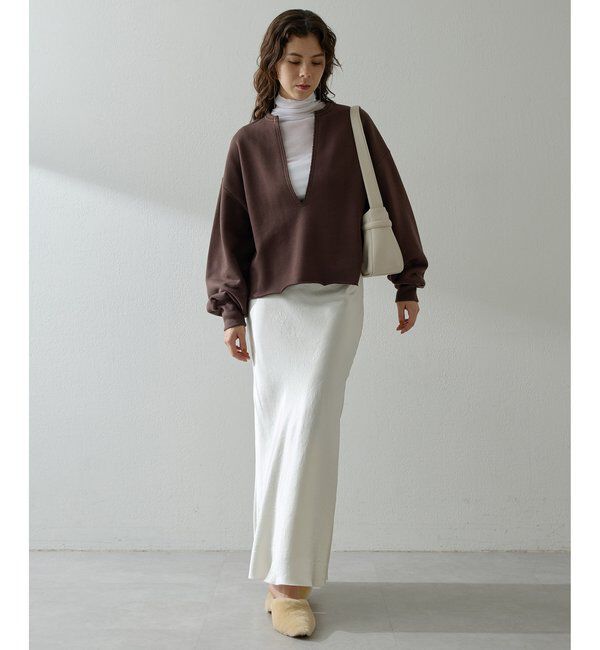  「スウェットVネックプルオーバー２」|Tシャツ・カットソー|