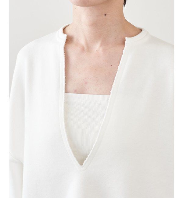  「スウェットVネックプルオーバー２」|Tシャツ・カットソー|