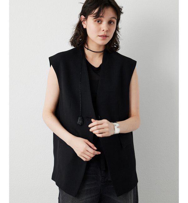  「リネンライクジレ」|ベスト・ジレ|