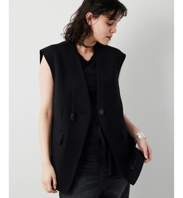  「リネンライクジレ」|ベスト・ジレ|