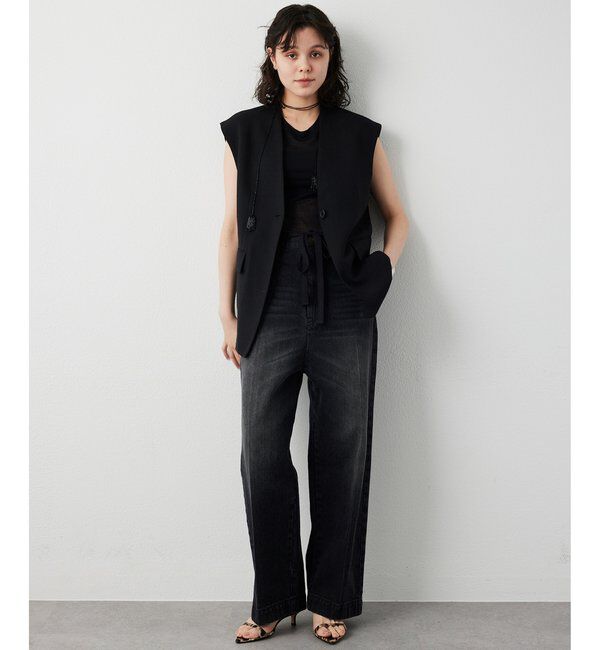  「リネンライクジレ」|ベスト・ジレ|