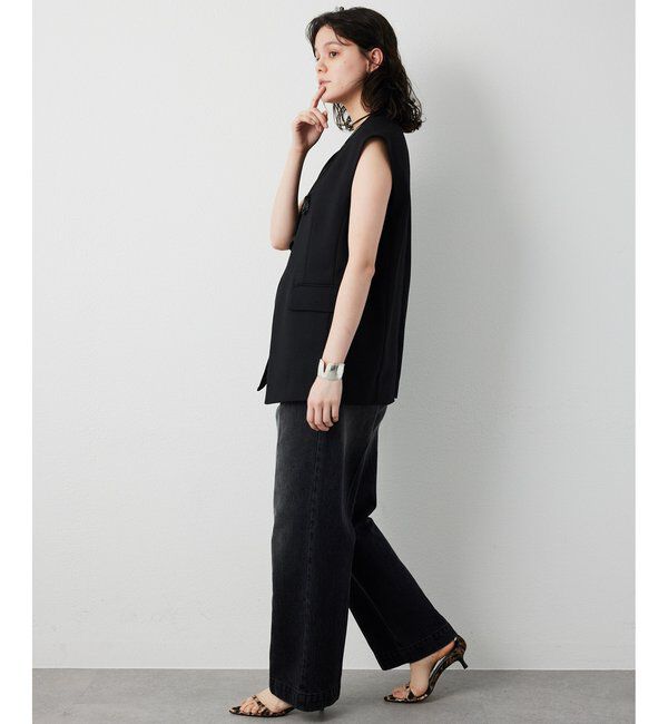  「リネンライクジレ」|ベスト・ジレ|