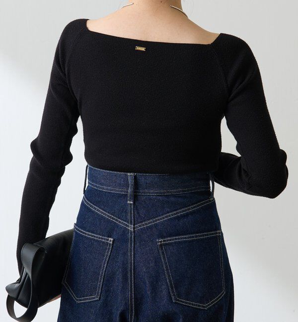  「【2通りで着れる】オフショルダーニット」|ニット・セーター|