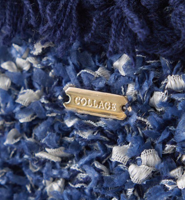  「ツイードライクニットベスト」|ニット・セーター|