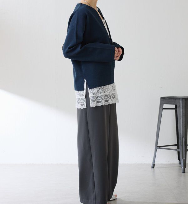  「スカラップレースキャミソール」|シャツ・ブラウス|
