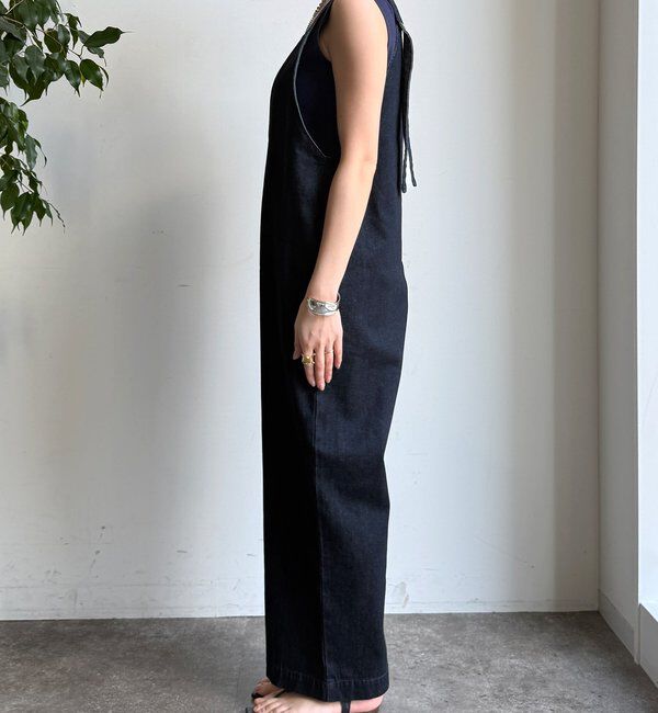  「【WEB限定】深Vサロペット」|ワンピース|