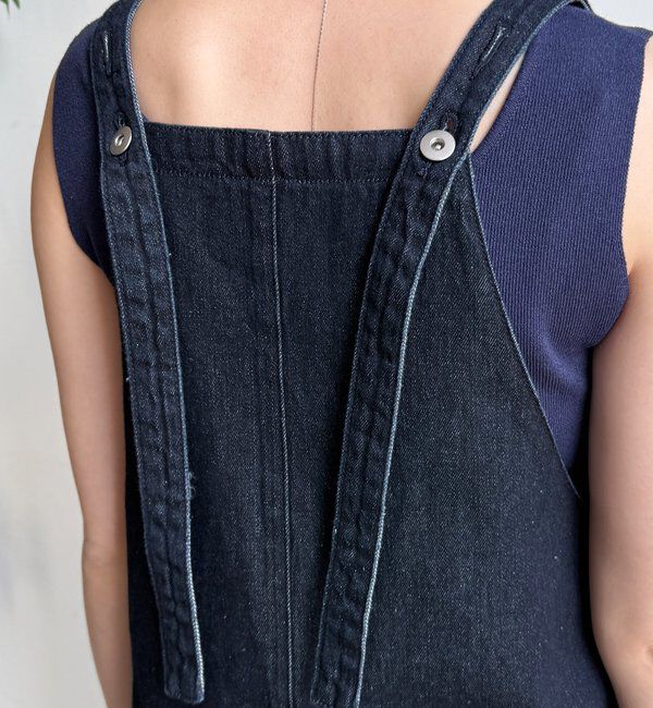  「【WEB限定】深Vサロペット」|ワンピース|