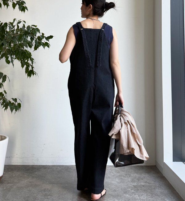  「【WEB限定】深Vサロペット」|ワンピース|