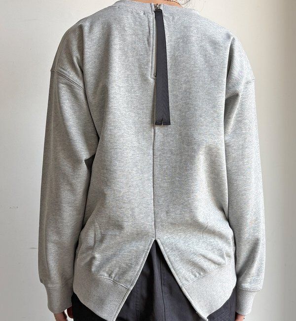  「【WEB限定】裏毛サガラ刺繍バックジッププルオーバー」|Tシャツ・カットソー|