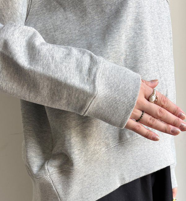  「【WEB限定】裏毛サガラ刺繍バックジッププルオーバー」|Tシャツ・カットソー|