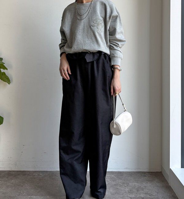  「【WEB限定】裏毛サガラ刺繍バックジッププルオーバー」|Tシャツ・カットソー|