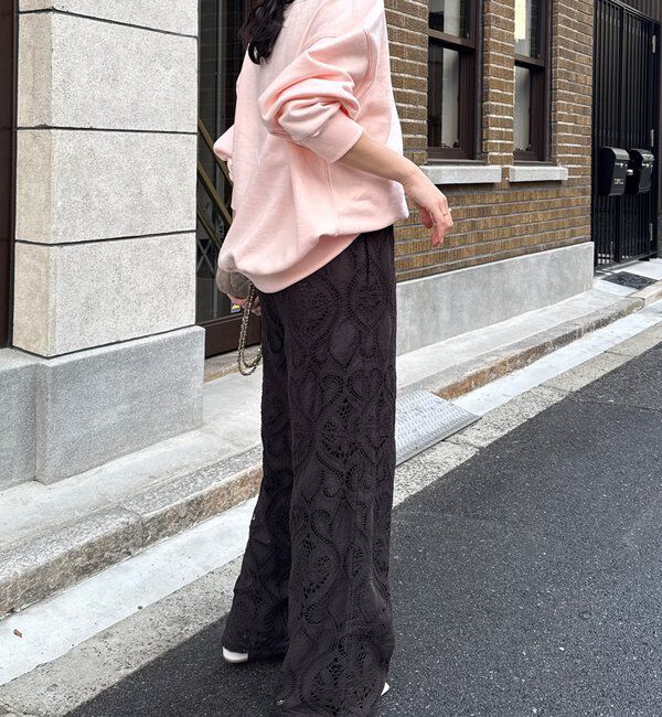  「【インフルエンサーOKOCHI企画】リバーシブルロゴスウェット」|Tシャツ・カットソー|