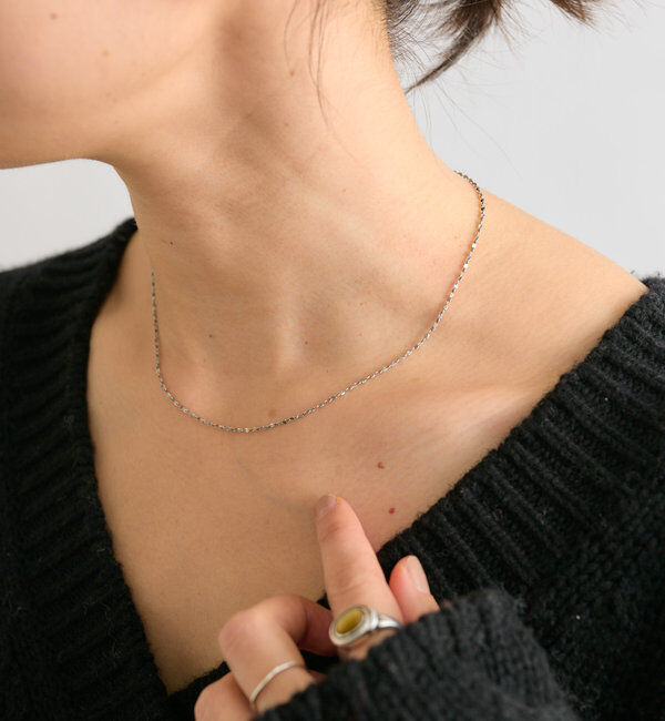  「【R.good（アールドットグッド）】サークルチェーンネックレス」|ネックレス|