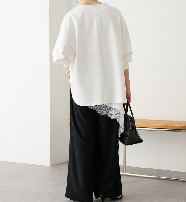  「【楽ちんキレイ】ダンボールポンチョプルオーバー」|Tシャツ・カットソー|