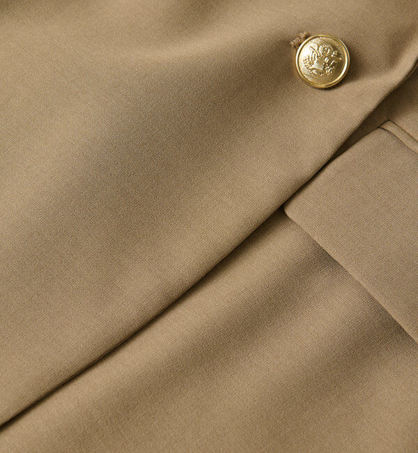  「【オンオフ着れる】ライトピークドラペルジャケット」|テーラードジャケット|