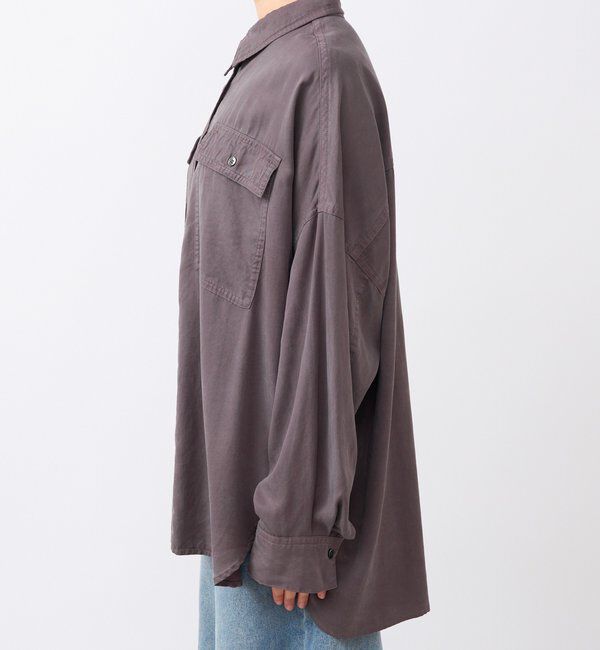  「【セットアップ可】ガーメントダイワイドシャツ」|シャツ・ブラウス|