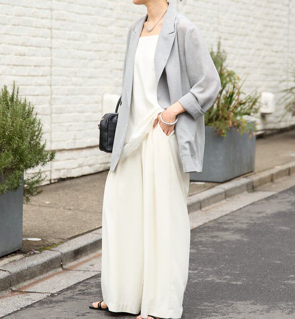  「予約【新色追加/ウォッシャブル】シアースラブオーバージャケット」|テーラードジャケット|