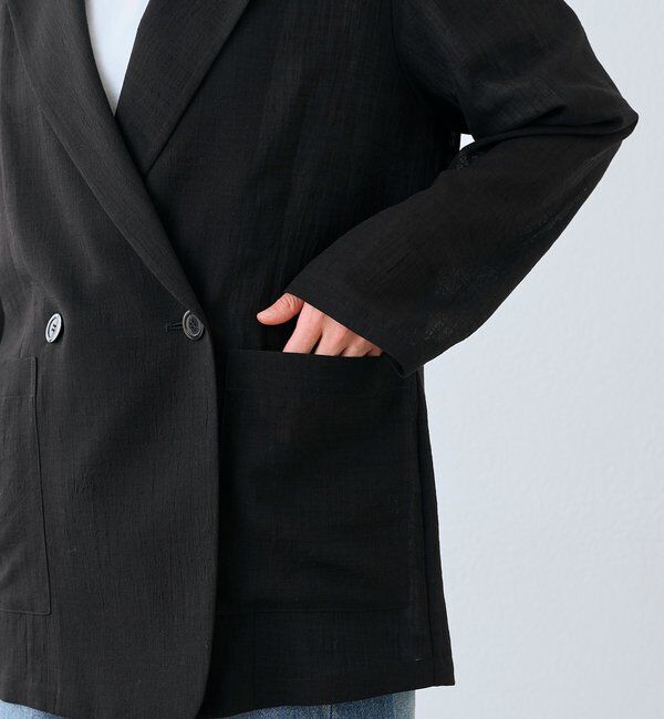  「予約【新色追加/ウォッシャブル】シアースラブオーバージャケット」|テーラードジャケット|