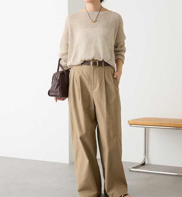  「メランジルーズニット」|ニット・セーター|