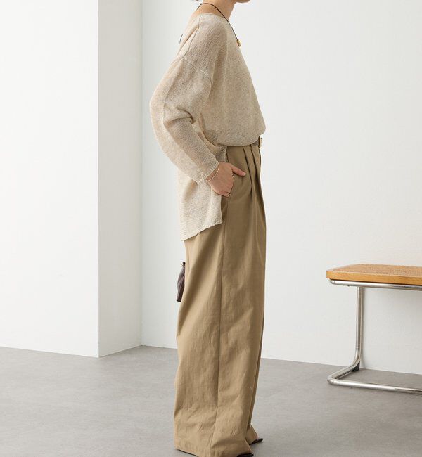  「メランジルーズニット」|ニット・セーター|