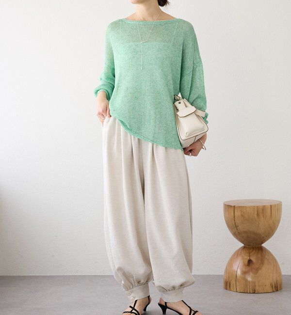  「メランジルーズニット」|ニット・セーター|