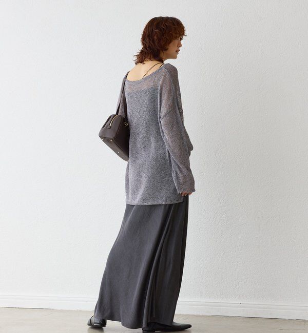  「メランジルーズニット」|ニット・セーター|