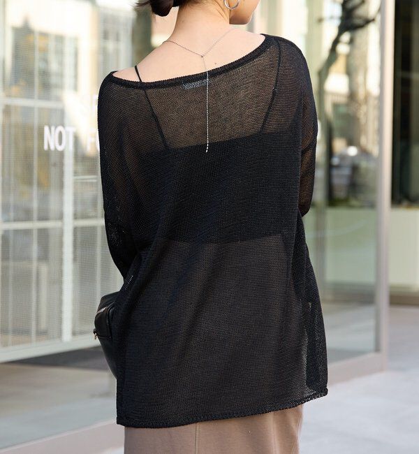  「メランジルーズニット」|ニット・セーター|