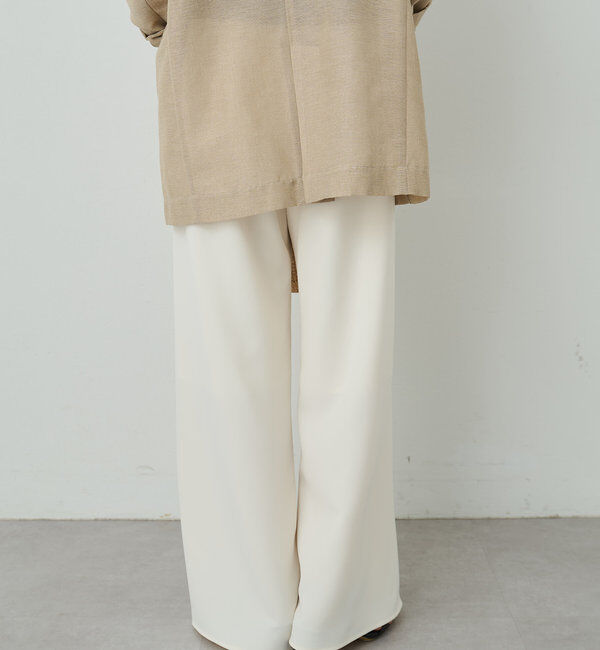  「【CHIKAコラボ】【美脚パンツ】ワイドドロストパンツ」|その他|