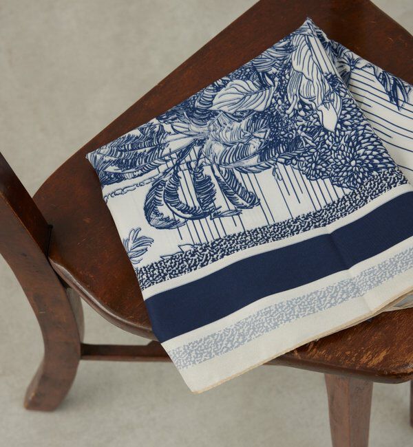  「プリントリバーシブルスカーフ」|バンダナ・スカーフ|