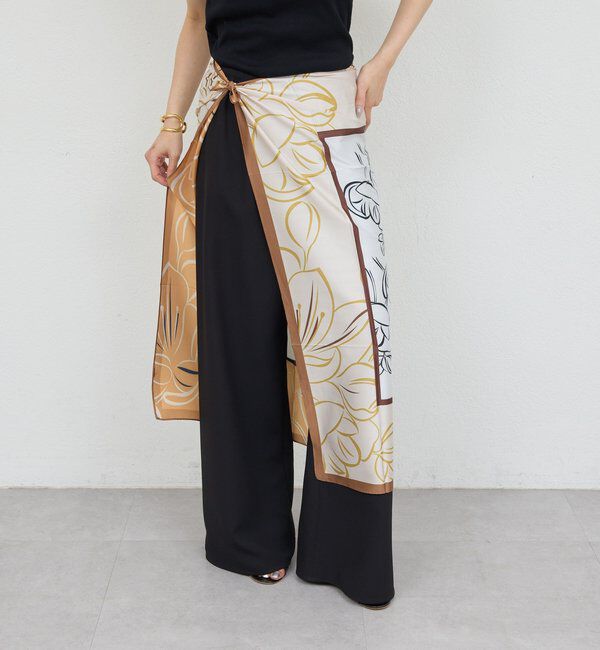  「プリントリバーシブルスカーフ」|バンダナ・スカーフ|