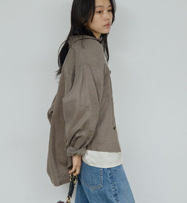  「サテンレースキャミ」|シャツ・ブラウス|