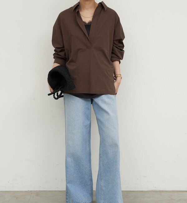  「サテンレースキャミ」|シャツ・ブラウス|