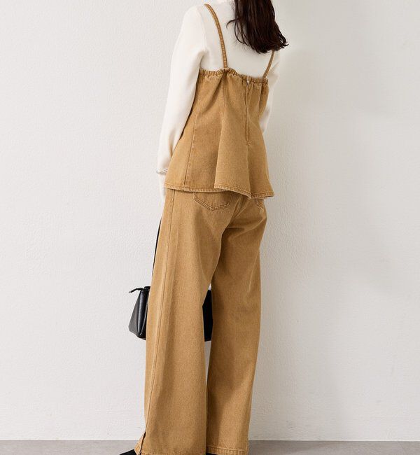  「ペプラムデニムビスチェ」|シャツ・ブラウス|