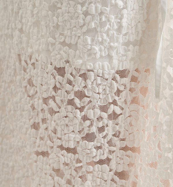  「レースミドル スカート」|スカート|