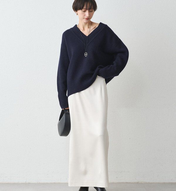 着用2回のみLOUNGEDRESS ウール100Vニット ¥18,700（税込） ウール100Vニット｜ルミネのファッション通販アイルミネ<i LUMINE>