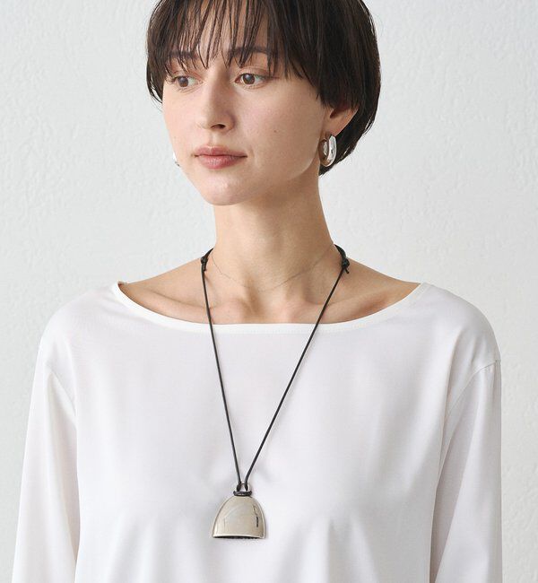 【お値下げ】LOUNGEDRESS サテンロンTブラウス Loungedress（ラウンジドレス） ブラウス シャツ サテンロンTブラウス