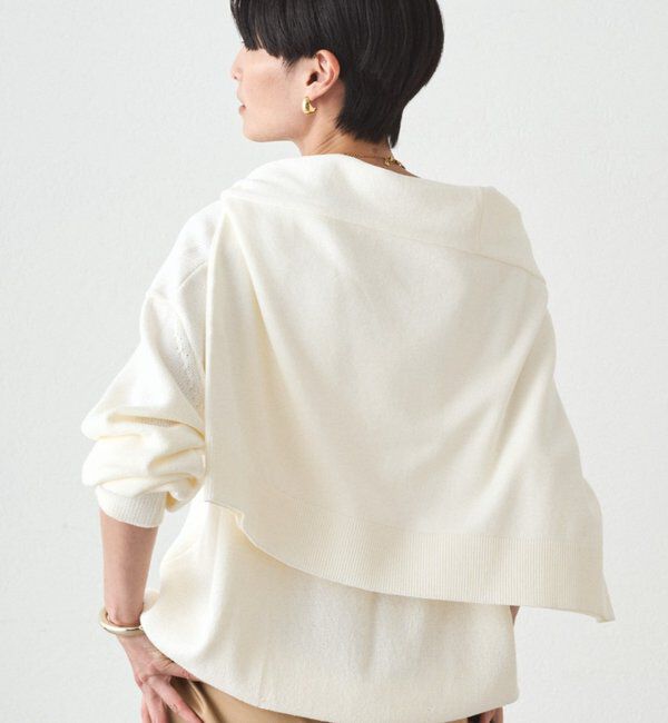  「コットンVニット」|ニット・セーター|