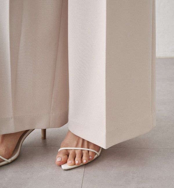  「【Atelier N5/アトリエヌメロサンク】ノーカラーオールインワン」|ワンピース|