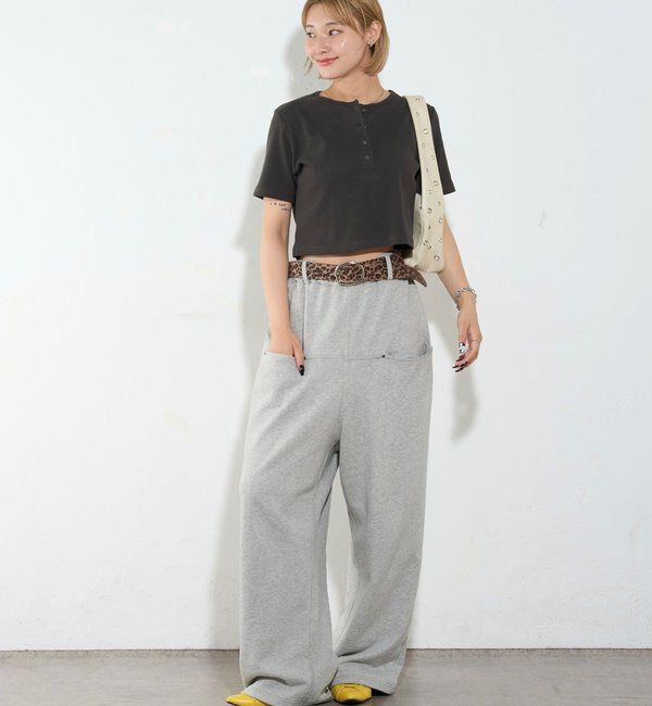  「【２サイズ 】ヘンリーネックTEE」|Tシャツ・カットソー|