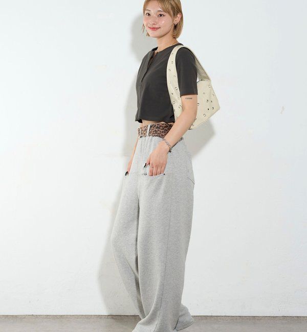  「【２サイズ 】ヘンリーネックTEE」|Tシャツ・カットソー|