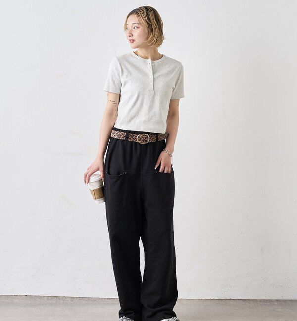  「【２サイズ 】ヘンリーネックTEE」|Tシャツ・カットソー|