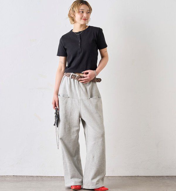  「【２サイズ 】ヘンリーネックTEE」|Tシャツ・カットソー|