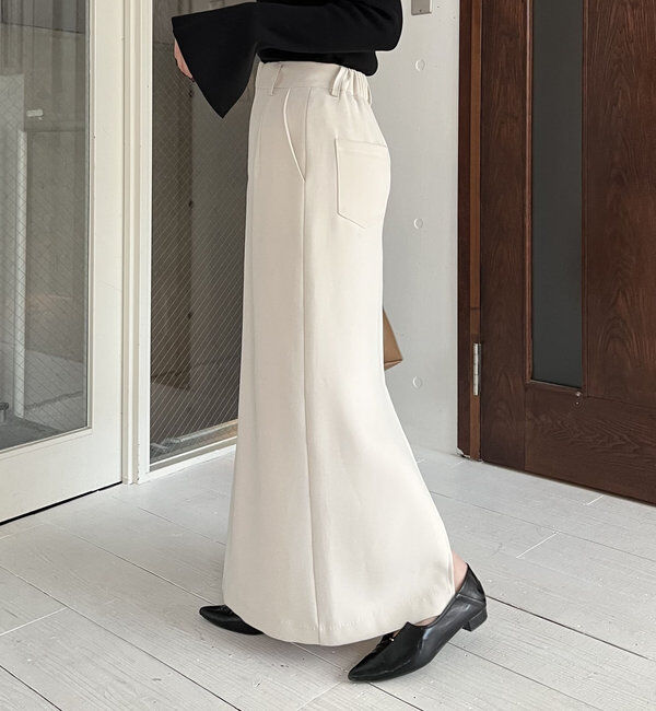  「【お気に入り累計2万超え/全骨格◎/低身長サイズ】マキシIラインスカート」|スカート|