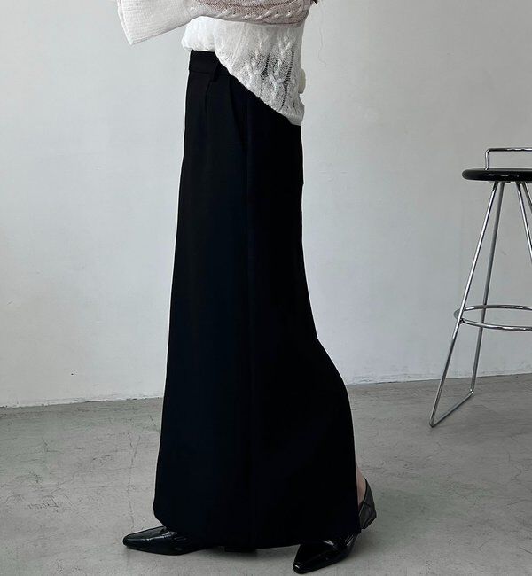  「【お気に入り累計2万超え/全骨格◎/低身長サイズ】マキシIラインスカート」|スカート|