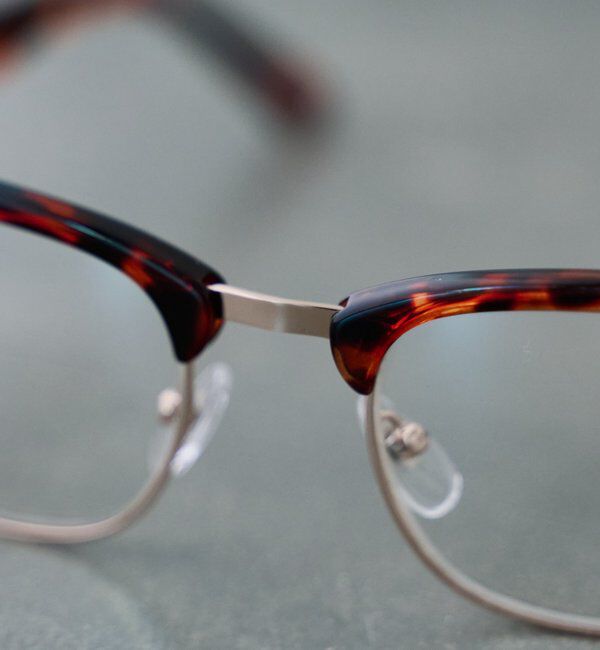  「ハーフリムメガネ」|サングラス|