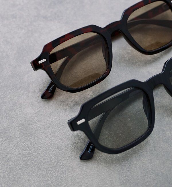  「スクエアフレームサングラウス」|サングラス|